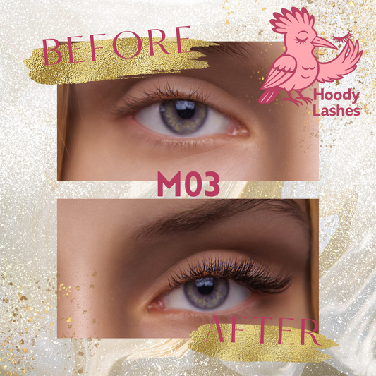 Magnetic Half Eyelashes M03-HODHOD