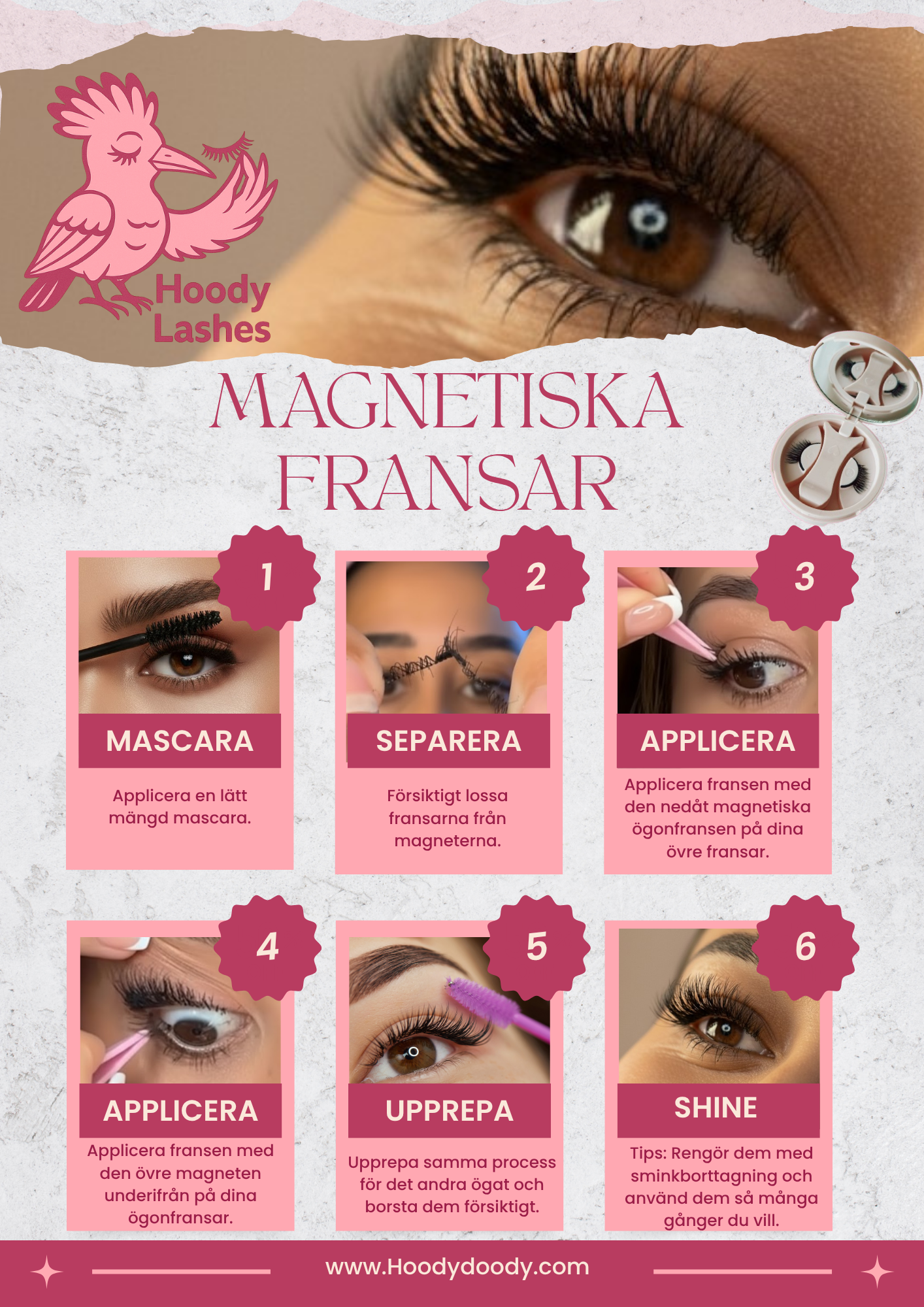 Magnetic Half Eyelashes M03-HODHOD